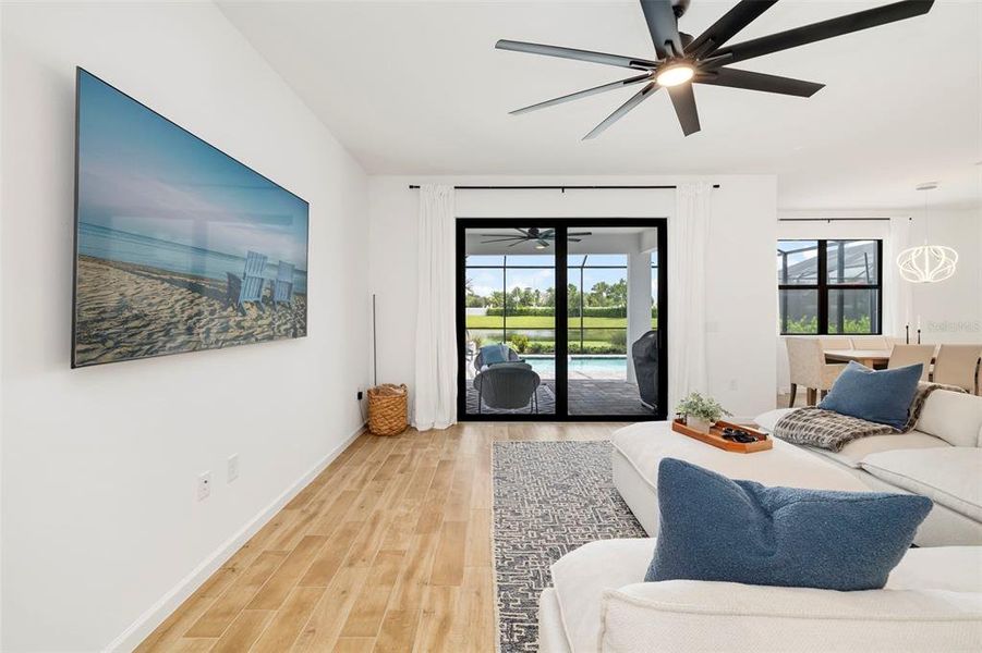 Furnished interior view inside a new home in , Bradenton (Image 14).