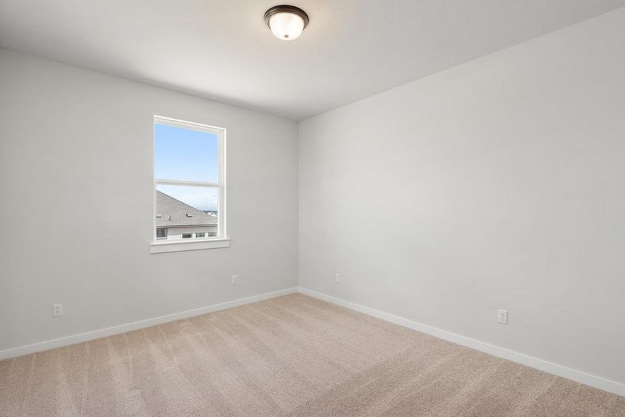 Spacious, unfurnished interior of a new home in Lariat, Liberty Hill (Image 39). Spacious, unfurnished interior of a new home in Lariat, Liberty Hill (Image 39).