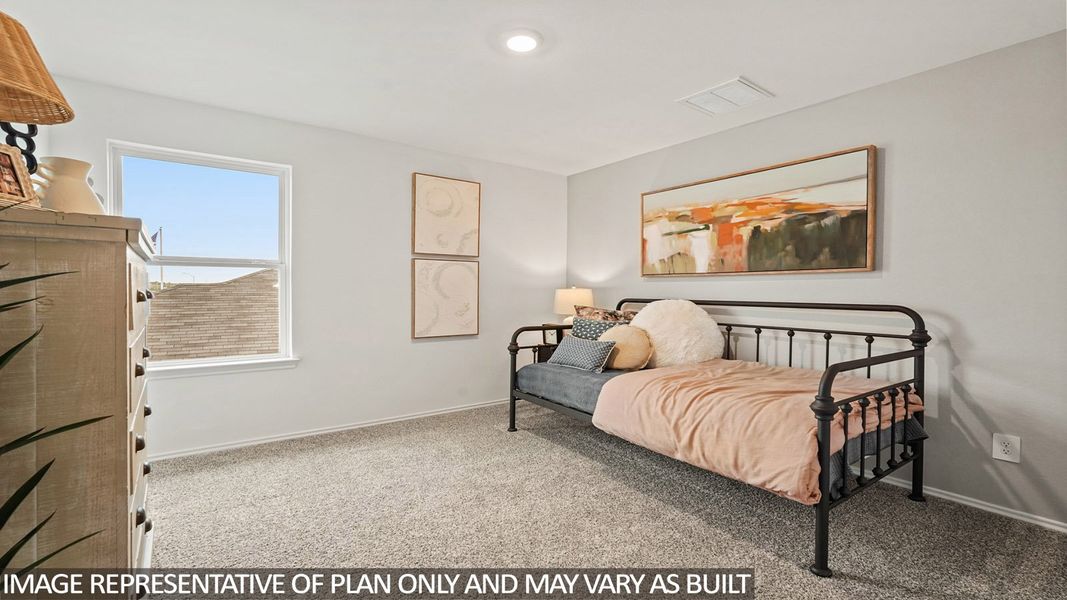 Furnished interior view inside a new home in Silverthorne, Conroe (Image 14).