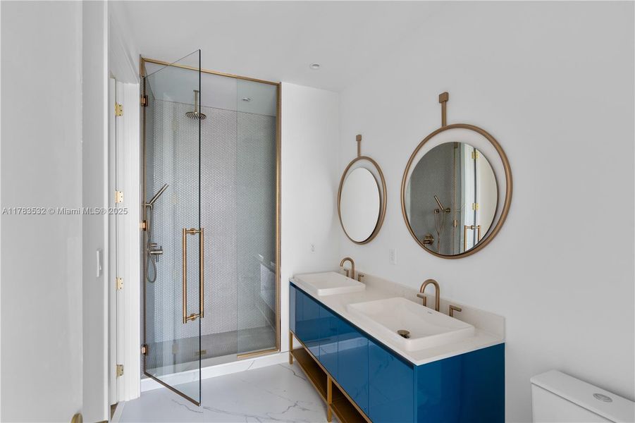 Furnished interior view inside a new home in Mr. C Residences, Miami (Image 8).