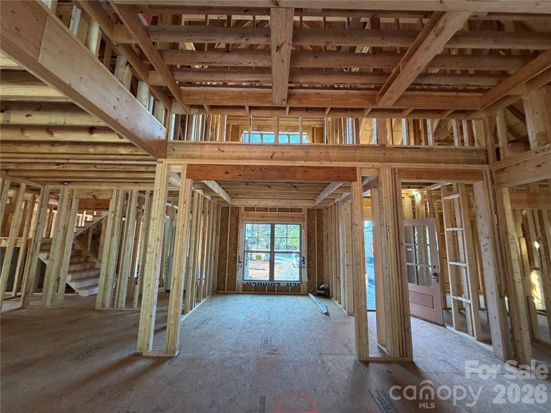 In-progress construction of a new home in , Denver, NC (Image 4).