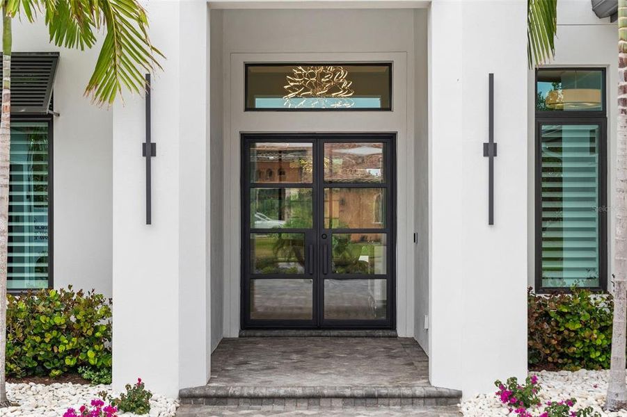 Exterior details and patio area of a home in , Parrish (Image 27).