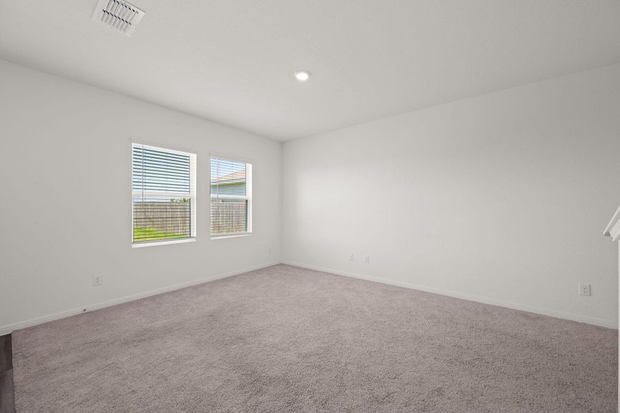 Spacious, unfurnished interior of a new home in Cottonwood Farms, Hutto (Image 16). Spacious, unfurnished interior of a new home in Cottonwood Farms, Hutto (Image 16).