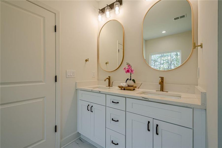 Furnished interior view inside a new home in , Powder Springs (Image 19).