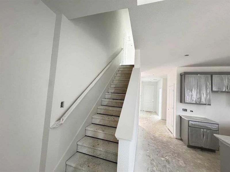 Stairs Construction Progress