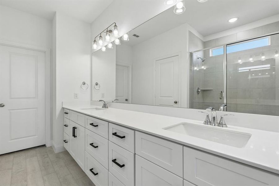 Furnished interior view inside a new home in Bellagio, Forney (Image 7).