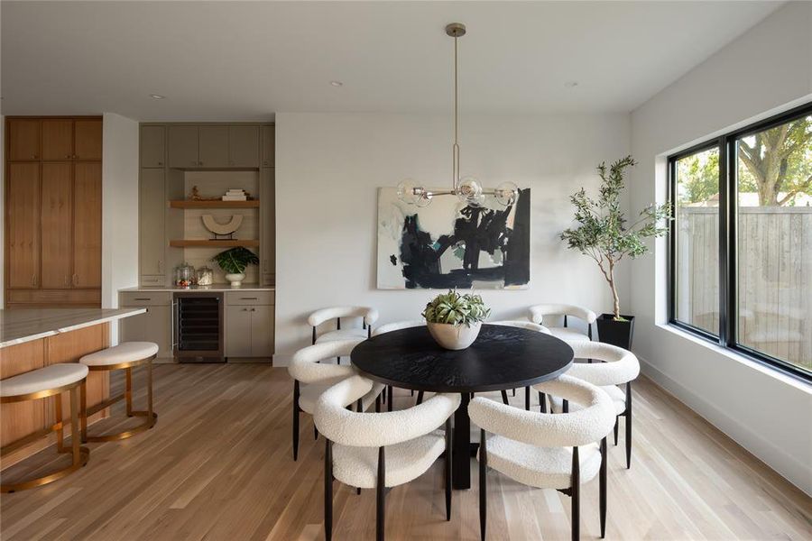 Furnished interior view inside a new home in , Dallas (Image 10).