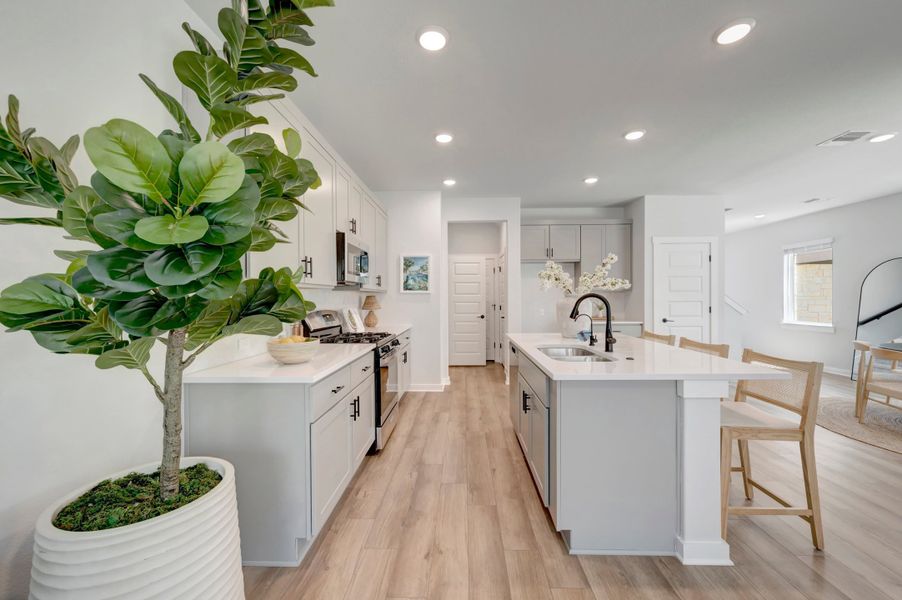 Furnished interior view inside a new home in Park Central, Georgetown (Image 18).