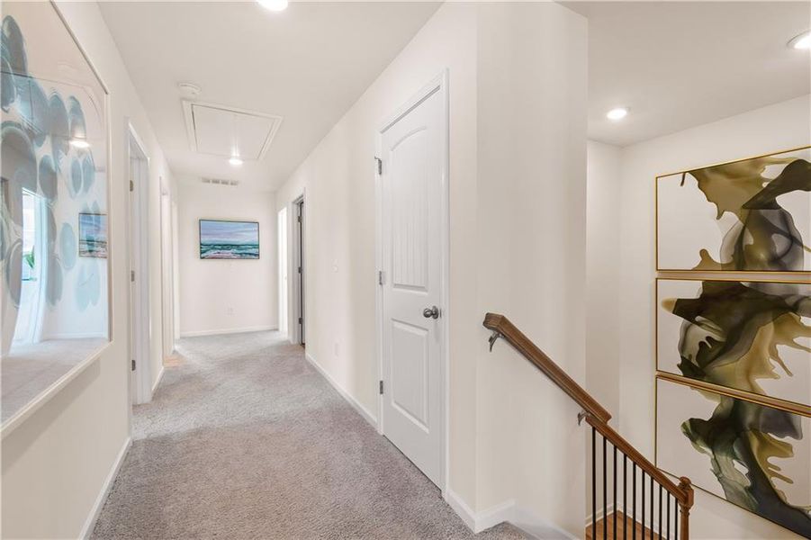 Spacious, unfurnished interior of a new home in Bowers Farm, McDonough (Image 19). Spacious, unfurnished interior of a new home in Bowers Farm, McDonough (Image 19).
