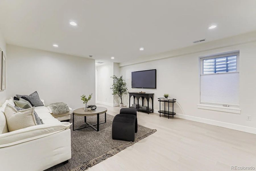Furnished interior view inside a new home in , Denver (Image 19).