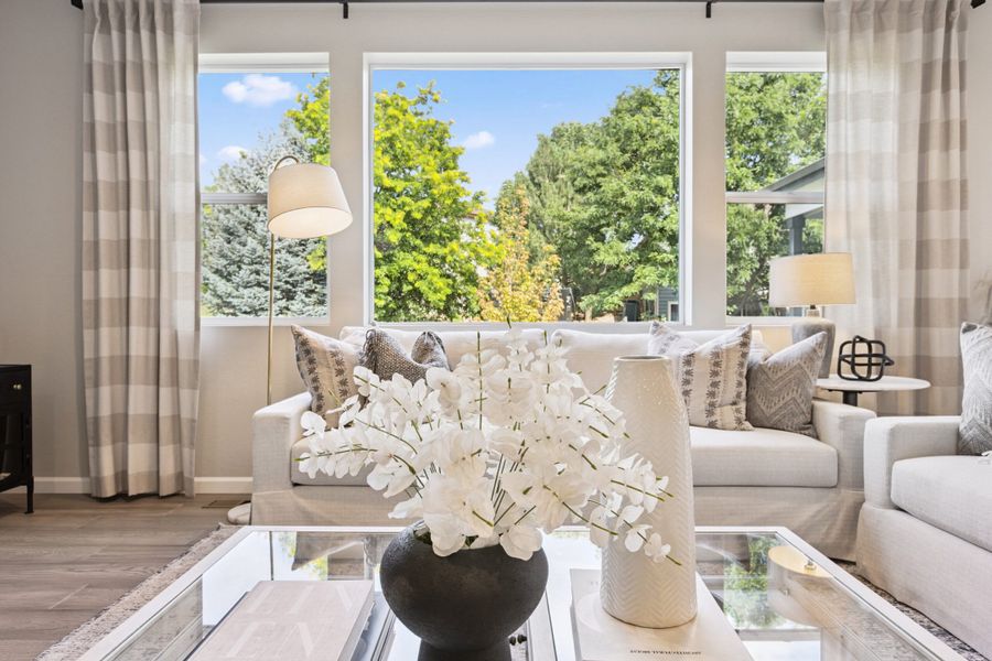 Representative furnished interior of a home built from the Silverton by Landsea Homes in Highlands Preserve, Mead (Image 6).