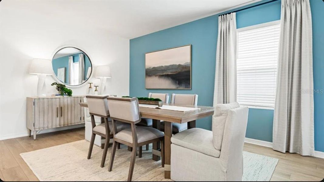 Furnished interior view inside a new home in Westview, Kissimmee (Image 11).