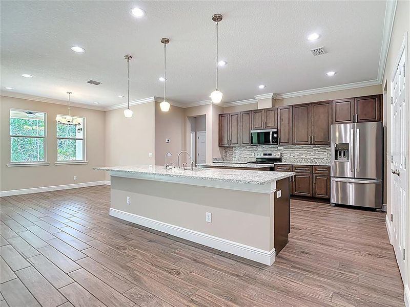 Furnished interior view inside a new home in , Orlando (Image 5). Furnished interior view inside a new home in , Orlando (Image 5).