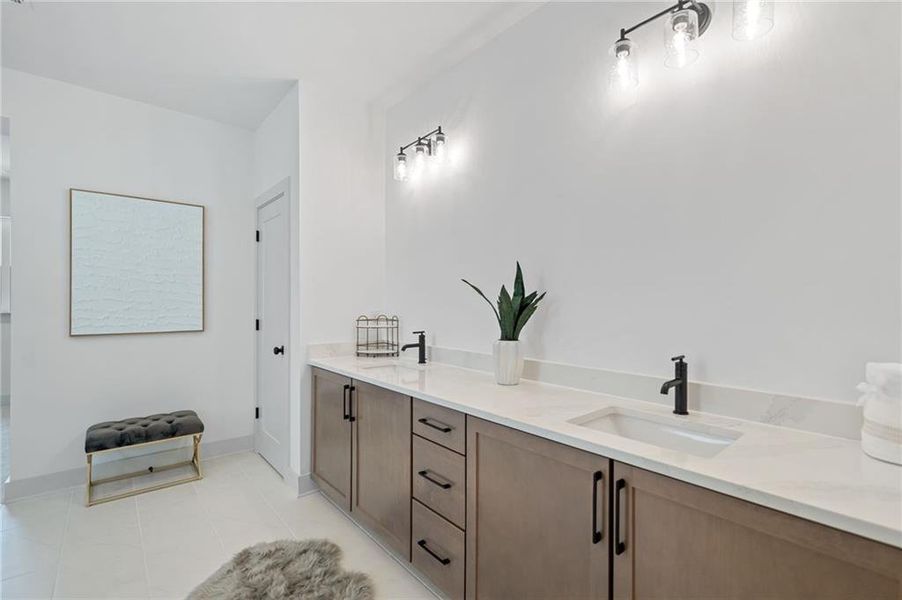 Furnished interior view inside a new home in , Woodstock (Image 9). Furnished interior view inside a new home in , Woodstock (Image 9).