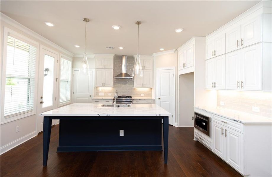Furnished interior view inside a new home in Waterside Single Family, Peachtree Corners (Image 6).
