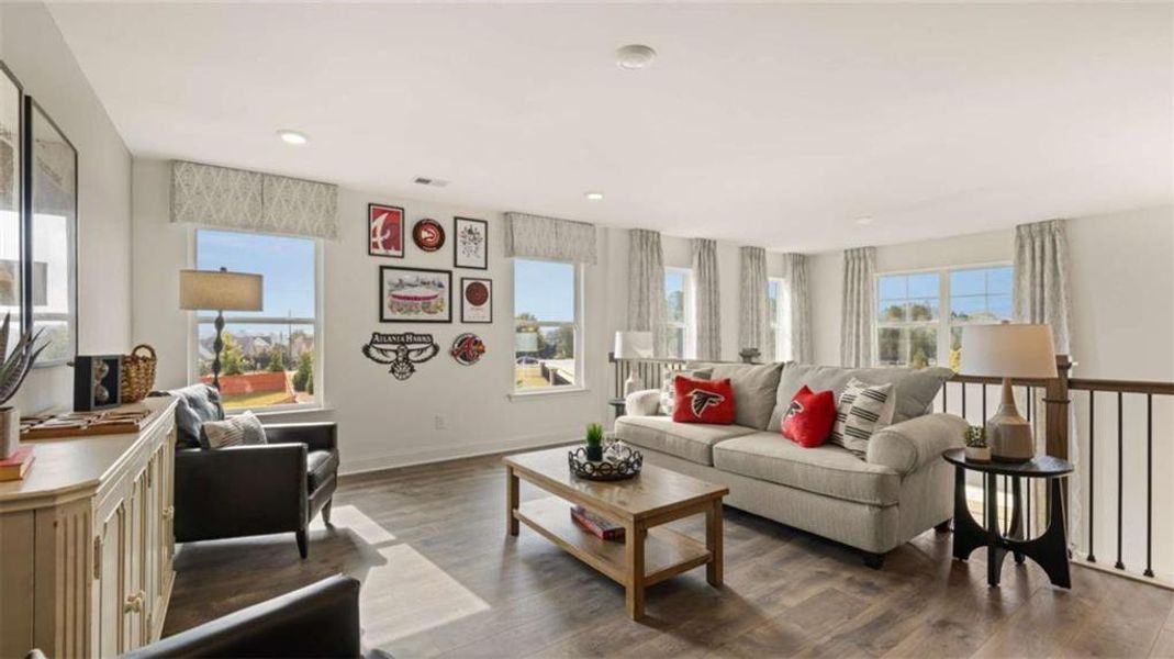 Furnished interior view inside a new home in The Gates at Pates Creek, Hampton (Image 15).