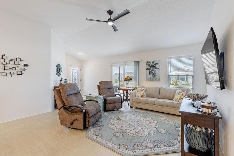 Furnished interior view inside a new home in , The Villages (Image 35).