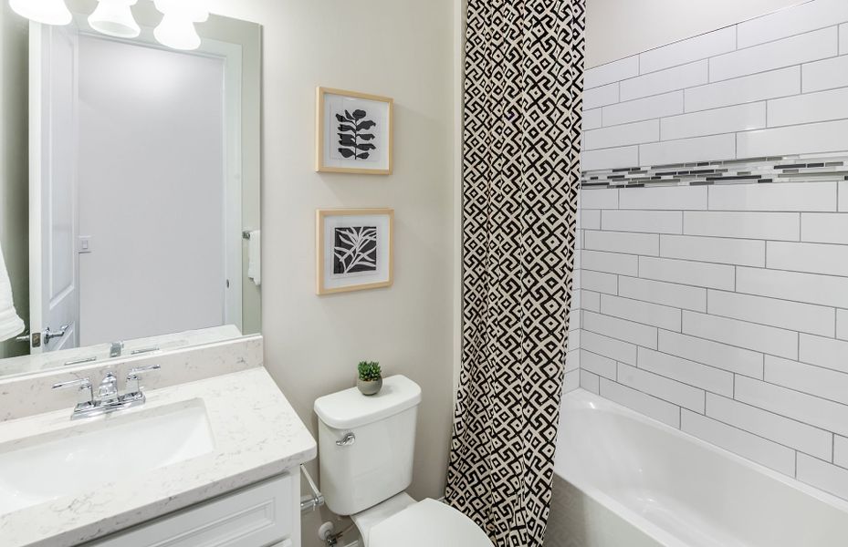 3rd Bathroom located down stair, perfect for guest