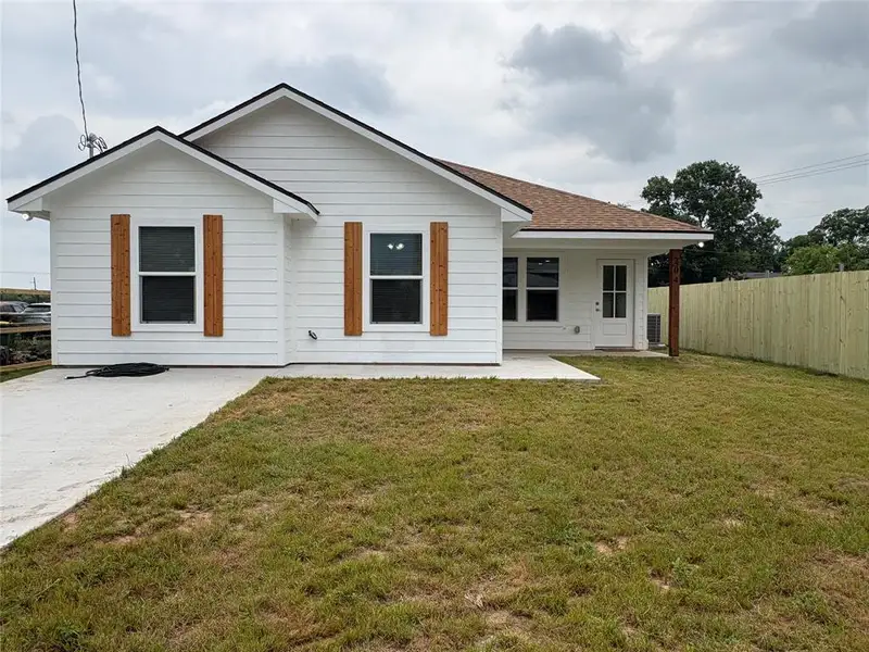 Front exterior of a new home in , Riesel, TX, highlighting curb appeal (Image 1). Front exterior of a new home in , Riesel, TX, highlighting curb appeal (Image 1).