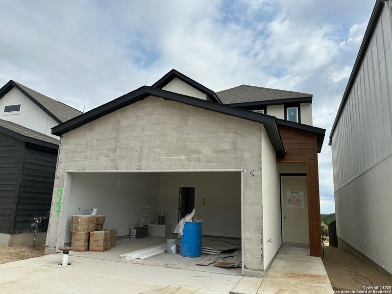 In-progress construction of a new home in Centero at Stone Oak, San Antonio, TX (Image 17). In-progress construction of a new home in Centero at Stone Oak, San Antonio, TX (Image 17).