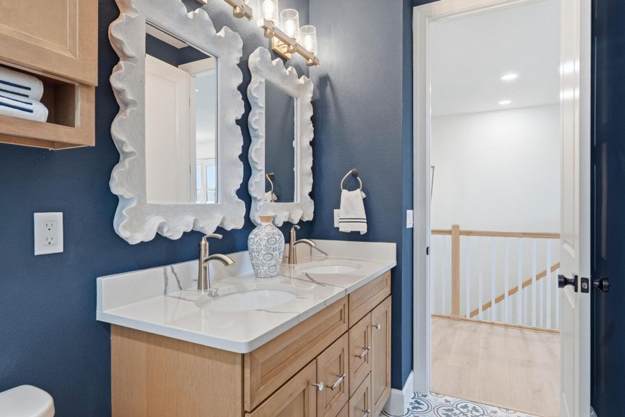 Representative furnished interior of a home built from the Amelia by SeaGate Homes in Beachview Cove, Ormond Beach (Image 94).