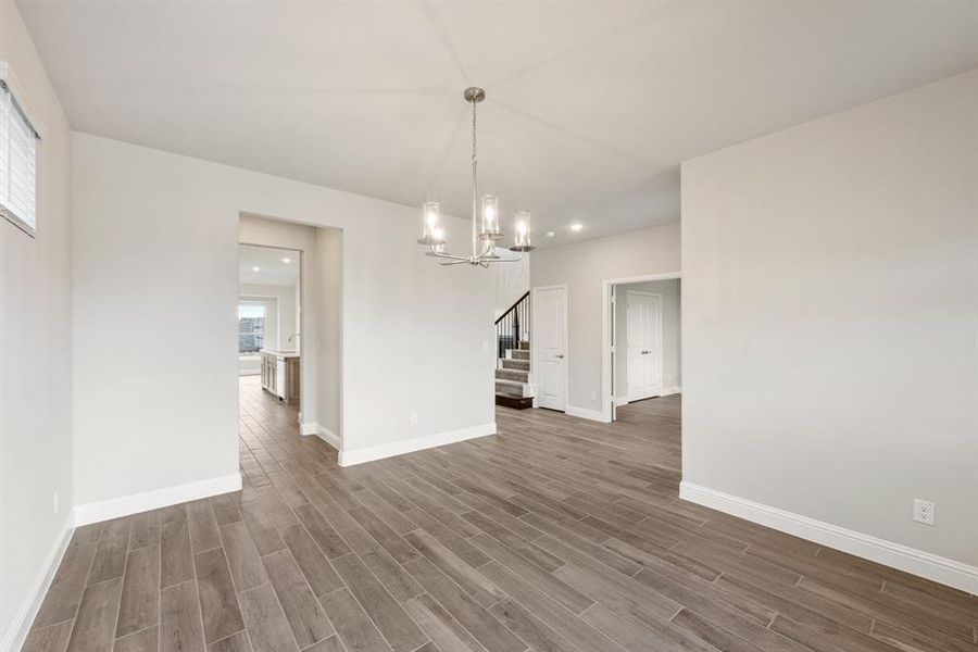 Spacious, unfurnished interior of a new home in Sonoma Verde, McLendon-Chisholm (Image 34).