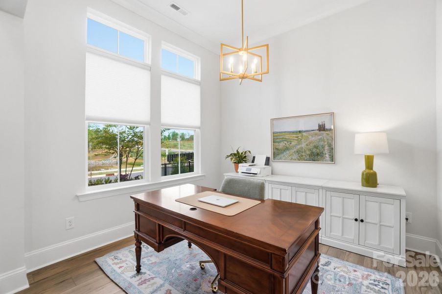 Furnished interior view inside a new home in , Belmont (Image 16).