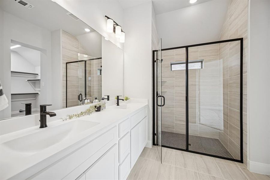 Furnished interior view inside a new home in Monterra - Gardens, Fate (Image 7). Furnished interior view inside a new home in Monterra - Gardens, Fate (Image 7).