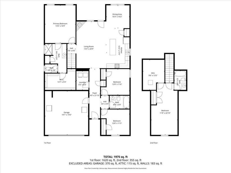 2D floor plan layout of this home in , Adairsville, GA (Image 4). 2D floor plan layout of this home in , Adairsville, GA (Image 4).
