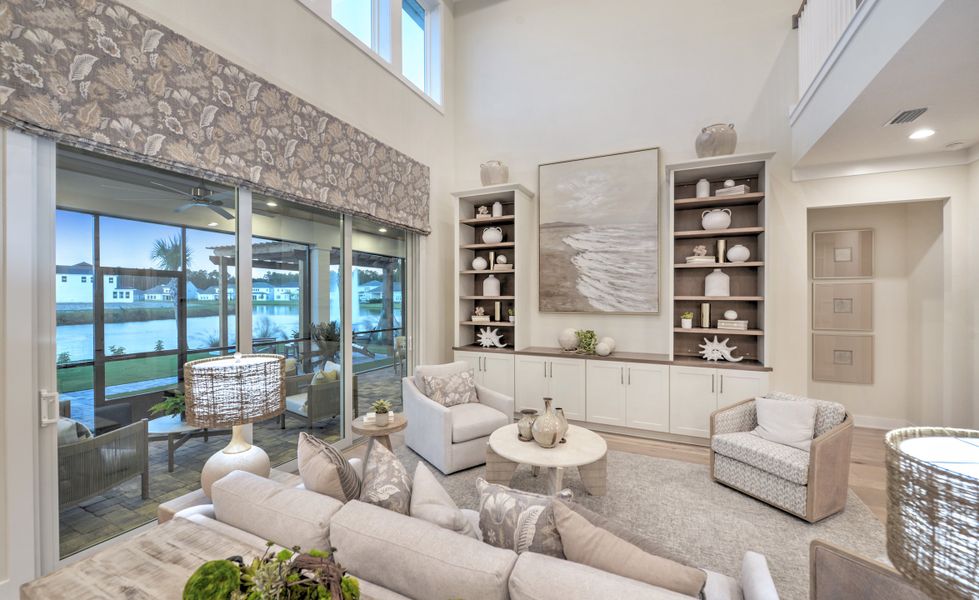 Representative furnished interior of a home built from the Brooklyn - Elite Series by ICI Homes in Reflections at Seabrook, Nocatee (Image 11). Representative furnished interior of a home built from the Brooklyn - Elite Series by ICI Homes in Reflections at Seabrook, Nocatee (Image 11).