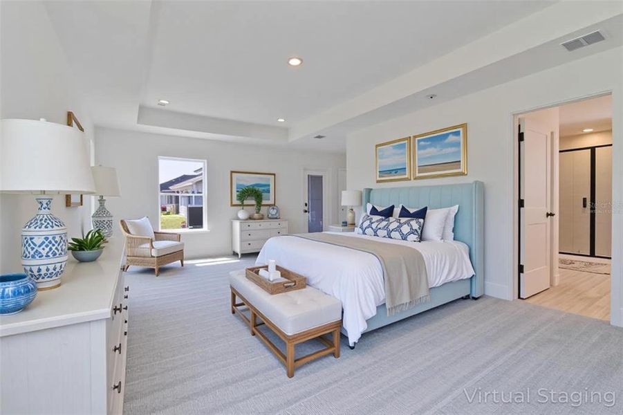 Furnished interior view inside a new home in Briarwood, Alachua (Image 30).