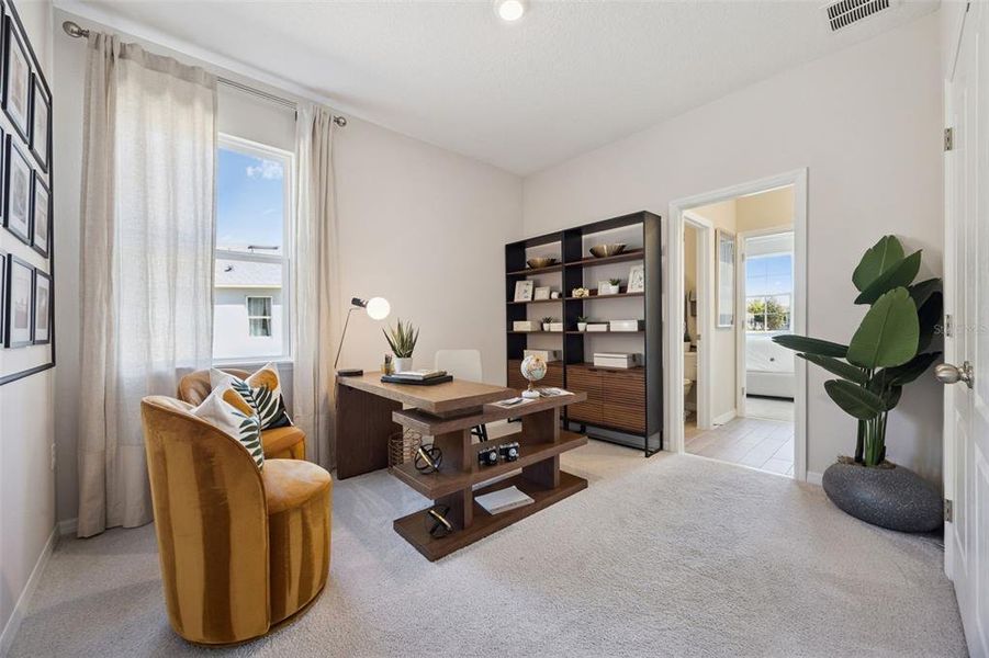 Furnished interior view inside a new home in Archers Mill, Ormond Beach (Image 22).