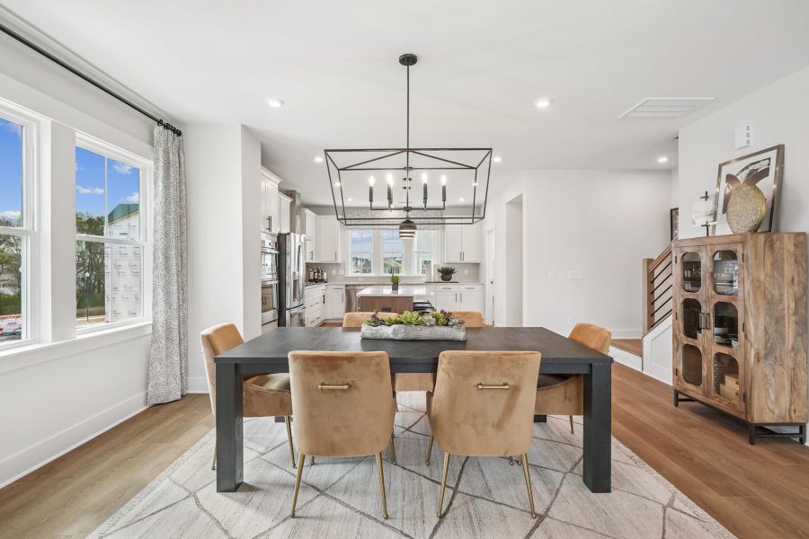 Representative furnished interior of a home built from the Ryder by Tri Pointe Homes in Holding Village, Wake Forest (Image 7).