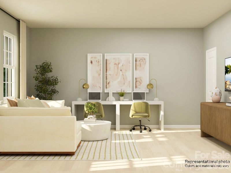 Furnished interior view inside a new home in Village of Waxhaw, Waxhaw (Image 9).