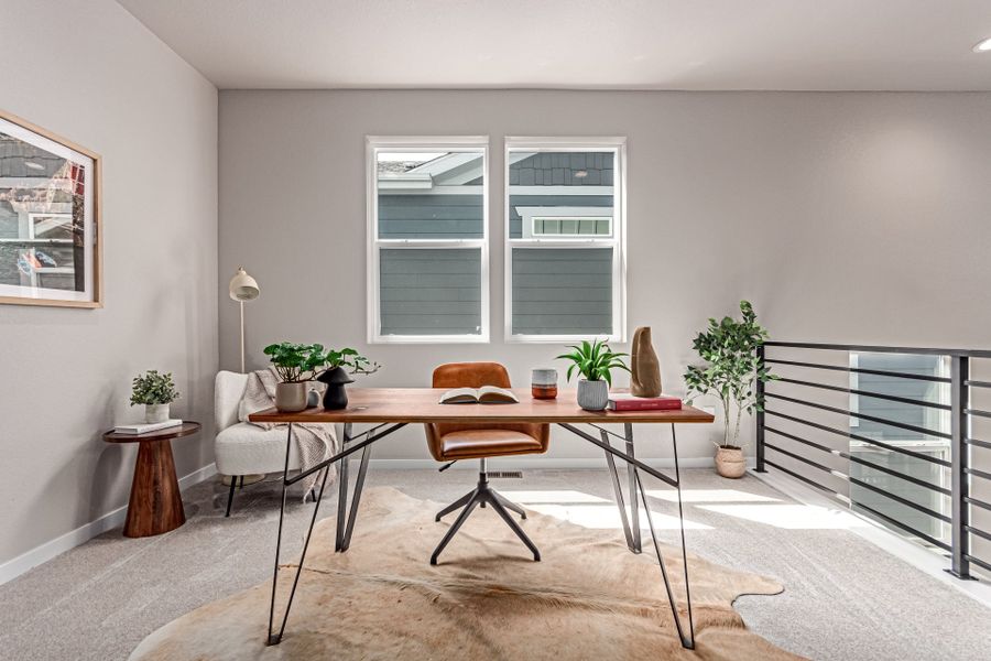Furnished interior view inside a new home in Arras Park, Thornton (Image 37). Furnished interior view inside a new home in Arras Park, Thornton (Image 37).