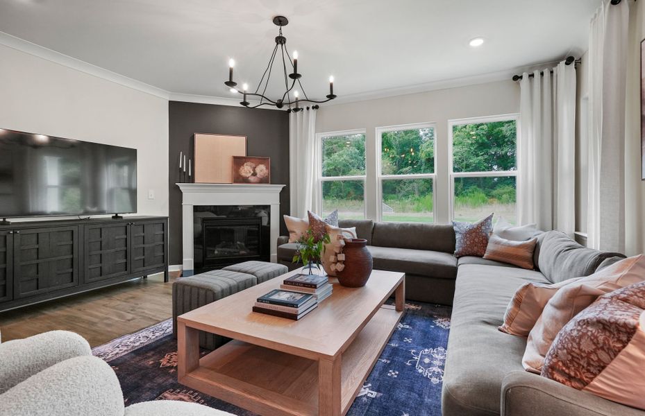 Representative furnished interior of a home built from the Bedrock by Pulte Homes in The Retreat at Carolina Ridge, Harrisburg (Image 15).