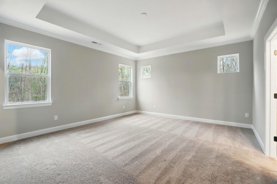 Representative unfurnished interior of a home built from the Tillery by Caruso Homes in Blue Run, Raleigh (Image 55). Representative unfurnished interior of a home built from the Tillery by Caruso Homes in Blue Run, Raleigh (Image 55).