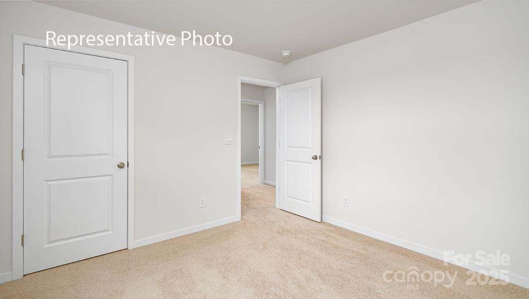 Spacious, unfurnished interior of a new home in Stanton, Richburg (Image 19).