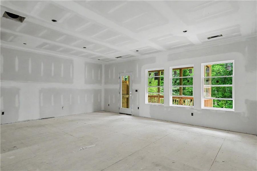 In-progress construction of a new home in , Norcross, GA (Image 15).