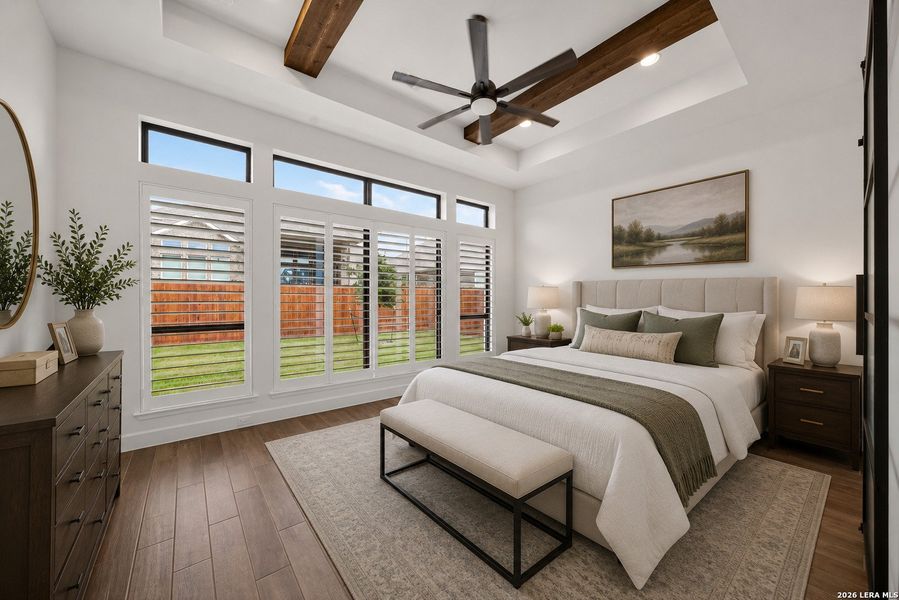 Furnished interior view inside a new home in Ladera, San Antonio (Image 19). Furnished interior view inside a new home in Ladera, San Antonio (Image 19).