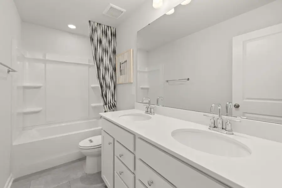 Furnished interior view inside a new home in Cambria, Garner (Image 10).