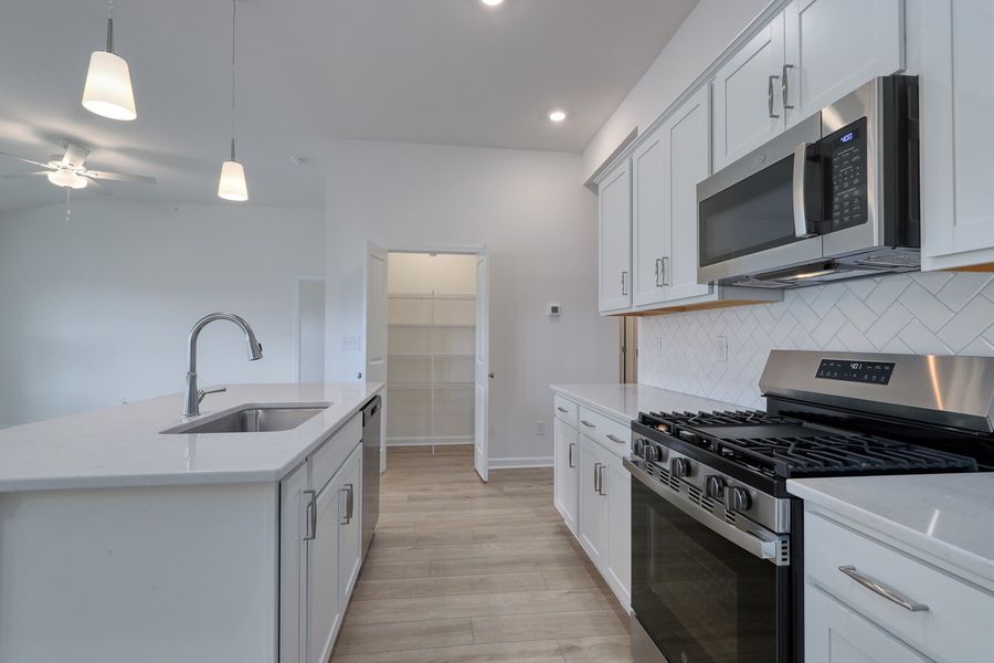 Furnished interior view inside a new home in Garden Grove, Conway (Image 9).