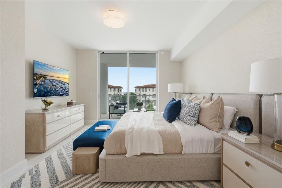 Furnished interior view inside a new home in , Tampa (Image 5).