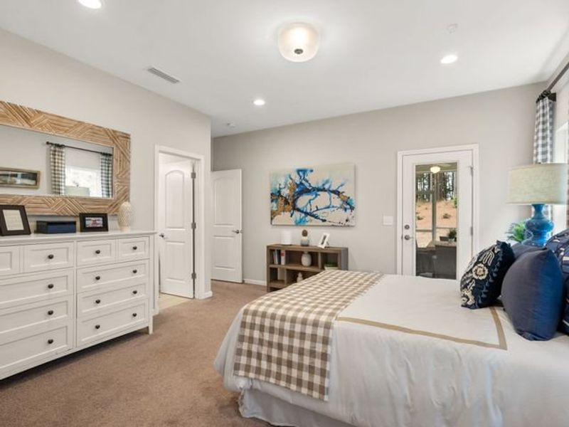 Representative furnished interior of a home built from the Cyprus by True Homes in Mooreland Oaks, Mount Holly (Image 22).
