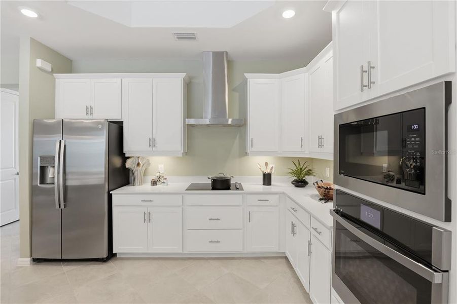 Furnished interior view inside a new home in Wellen Park Golf & Country Club, Venice (Image 16).