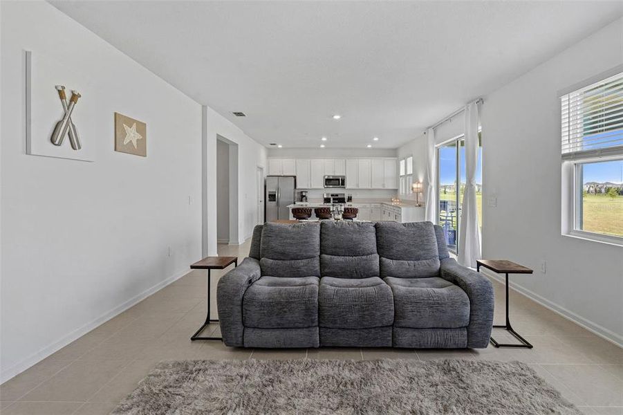 Furnished interior view inside a new home in Wellness Ridge, Clermont (Image 49).