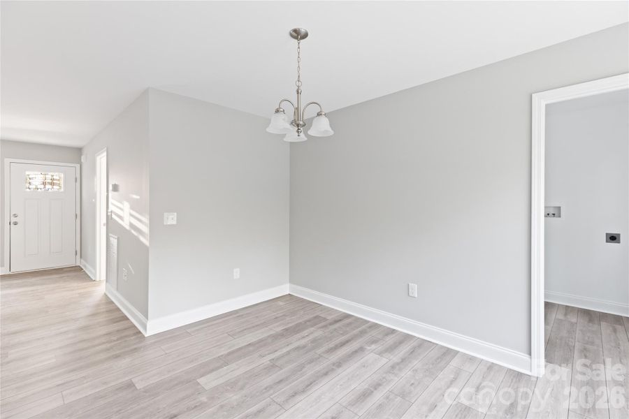 Spacious, unfurnished interior of a new home in , Kannapolis (Image 8). Spacious, unfurnished interior of a new home in , Kannapolis (Image 8).
