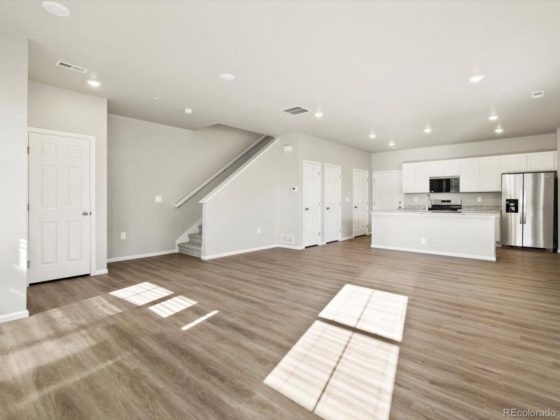Spacious, unfurnished interior of a new home in Poudre Heights: The Meadow Collection, Windsor (Image 17).