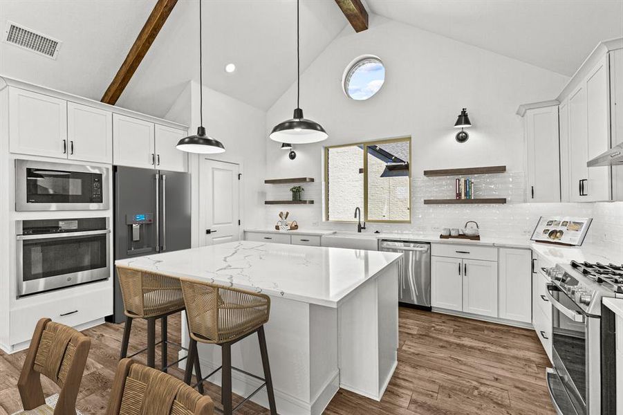 Furnished interior view inside a new home in Gateway Parks, Forney (Image 7).