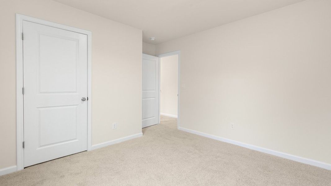 Spacious, unfurnished interior of a new home in Lawson Glen, Clayton (Image 27). Spacious, unfurnished interior of a new home in Lawson Glen, Clayton (Image 27).